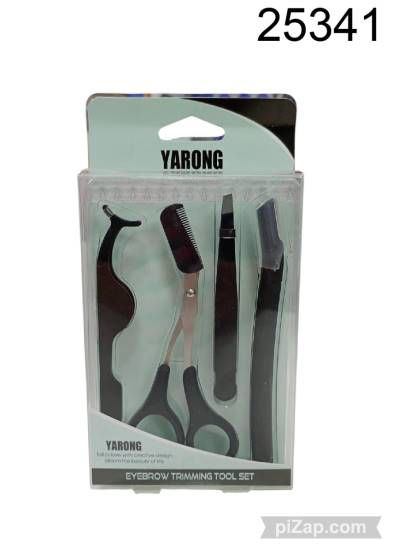 Imagen de SET X4 PIEZAS PARA PERFILADO DE CEJAS 5*9CM 10.25